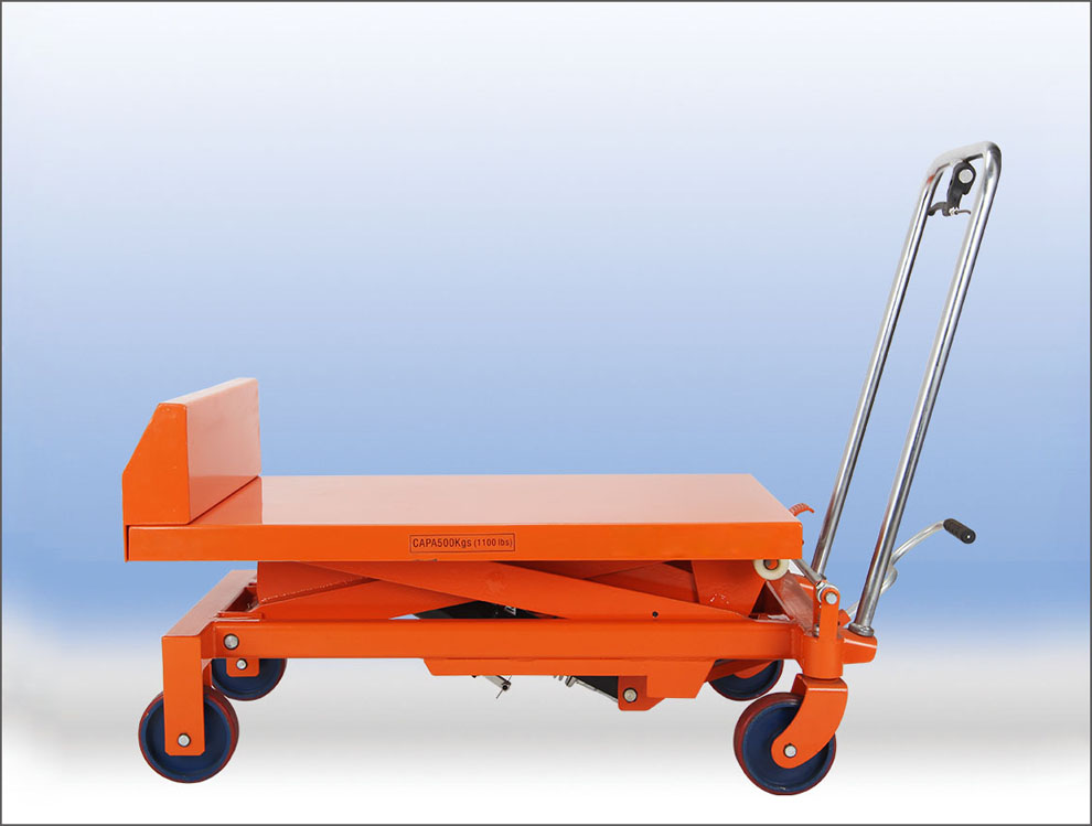 TF30 50 portable manual tilting table